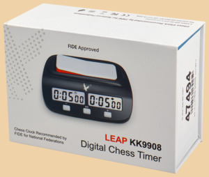 Электронные шахматные часы Leap (модель KK9908)