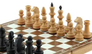 Шахматы Игрок мини Венге