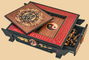 Шахматы, нарды, шашки Япония (мини)