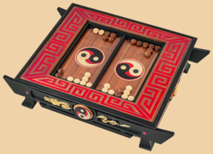 Шахматы, нарды, шашки Япония (мини)