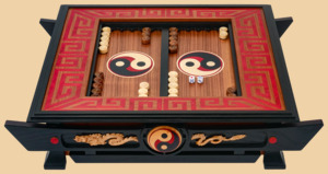 Шахматы, нарды, шашки Япония (мини)