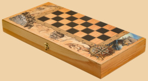 Шахматы, нарды, шашки Морская карта