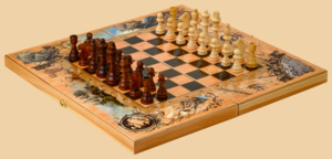 Шахматы, нарды, шашки Морская карта