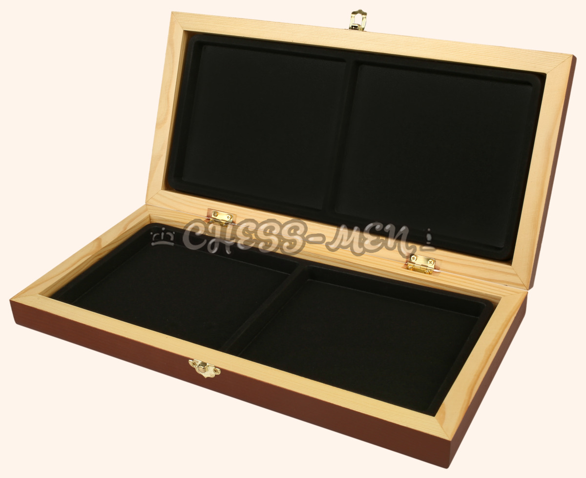 Шахматная доска складная Хохлома (клетка 4 см)