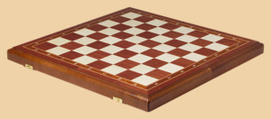 Шахматы Кайзер (махагон, клетка 5см)