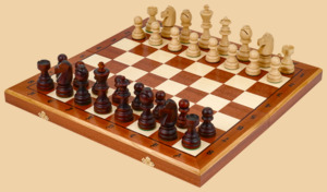 Шахматы Стаунтон №7 (махагон)