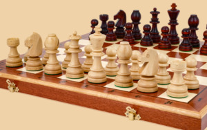 Шахматы Стаунтон №7 (махагон)