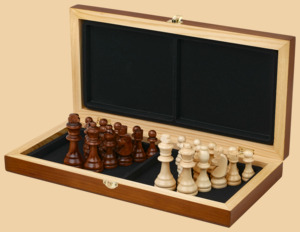 Шахматы Малахит (средние)