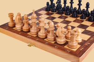 Шахматы Интарсия (орех)