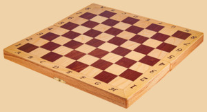 Шахматы Интарсия (махагон)
