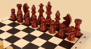 Шахматы Гроссмейстерские (чёрный цвет клеток)