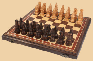 Шахматы Немцы (фигуры с утяжелением, модель №1)