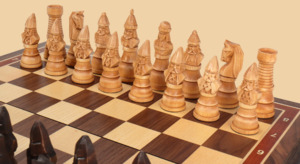 Шахматы Немцы (фигуры с утяжелением, модель №1)