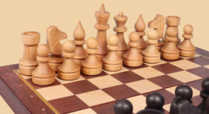 Шахматы Красное дерево (малые)