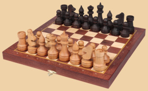 Шахматы Красное дерево (малые)