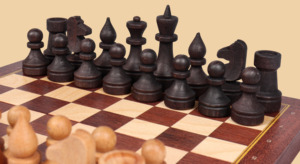 Шахматы Красное дерево (малые)