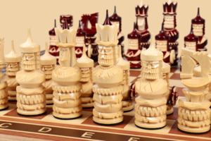 Шахматы Ампир резьба (модель №2)