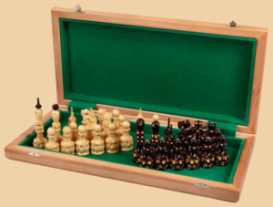 Шахматы Ампир резьба (модель №4)