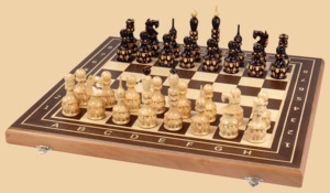 Шахматы Ампир резьба (модель №4)