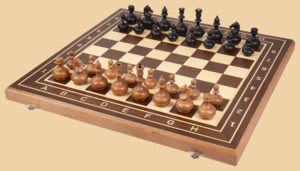 Шахматы Полнолуние (венге, клетка 5 см)