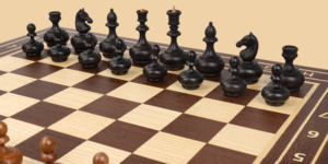 Шахматы Полнолуние (венге, клетка 5 см)