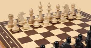 Шахматы Сражение (венге, клетка 5 см)