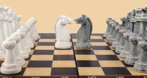 Шахматы Цитадель (средние, клетка 4 см)