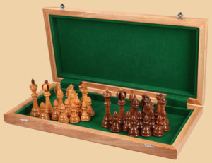 Шахматы Олимпийские (орех, клетка 5 см)