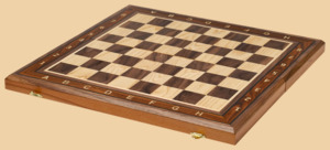 Шахматы Олимпийские (орех, клетка 5 см)