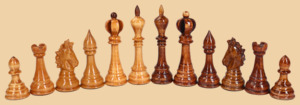 Шахматы Олимпийские (орех, клетка 5 см)