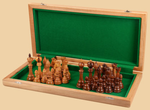 Шахматы Марафон (махагон, клетка 5 см)