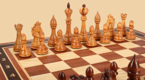 Шахматы Марафон (махагон, клетка 5 см)