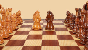 Шахматы Марафон (махагон, клетка 5 см)