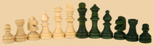 Шахматы Вояж (магнитные, зелёные)