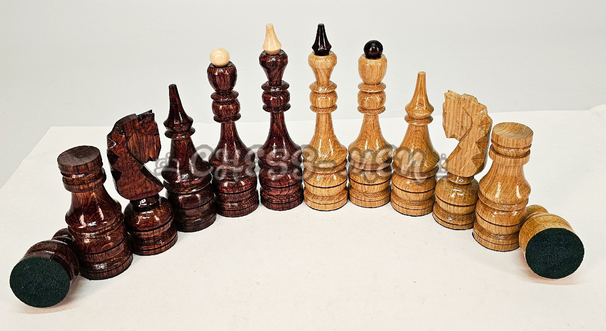 Шахматные фигуры Крепость (дуб)