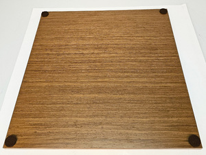 Шахматная доска нескладная Ореховая (кейс в комплекте, клетка 5 см)