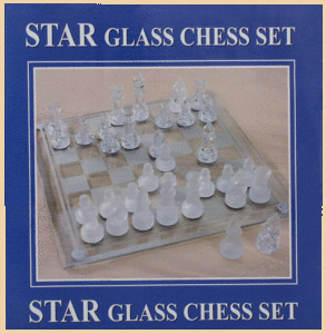 Шахматы Стеклянные (малые)
