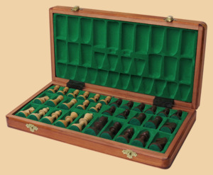 Шахматы Эстрада (махагон)