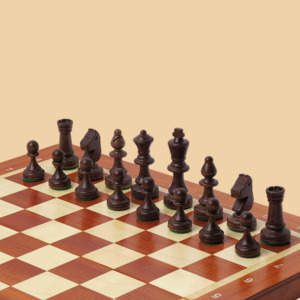 Шахматы Эстрада (махагон)