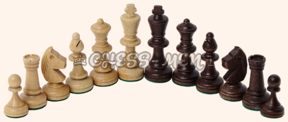 Шахматы Эстрада (махагон)