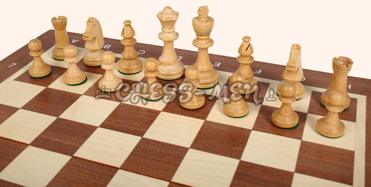 Шахматы Стаунтон №4 (махагон)