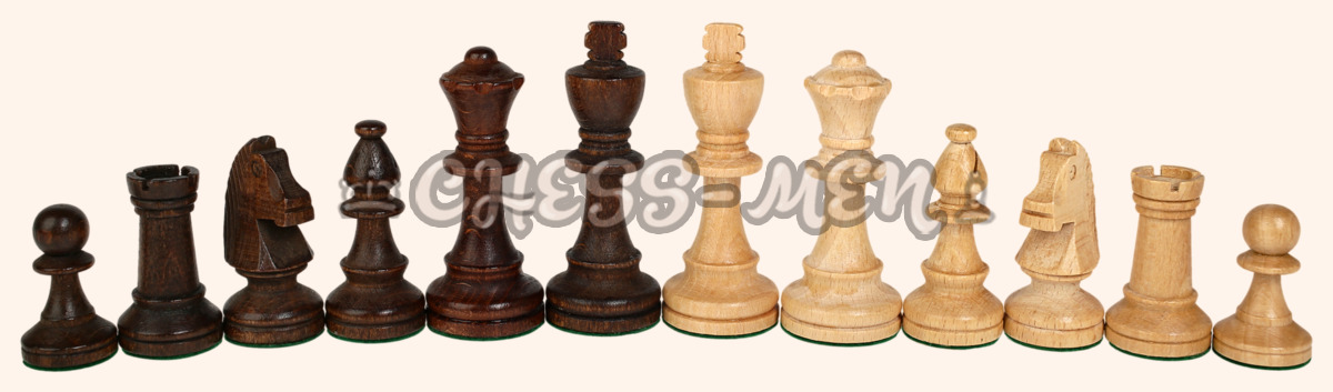 Шахматы Стаунтон №4 (махагон)