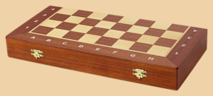 Шахматы Стаунтон №4 (махагон)