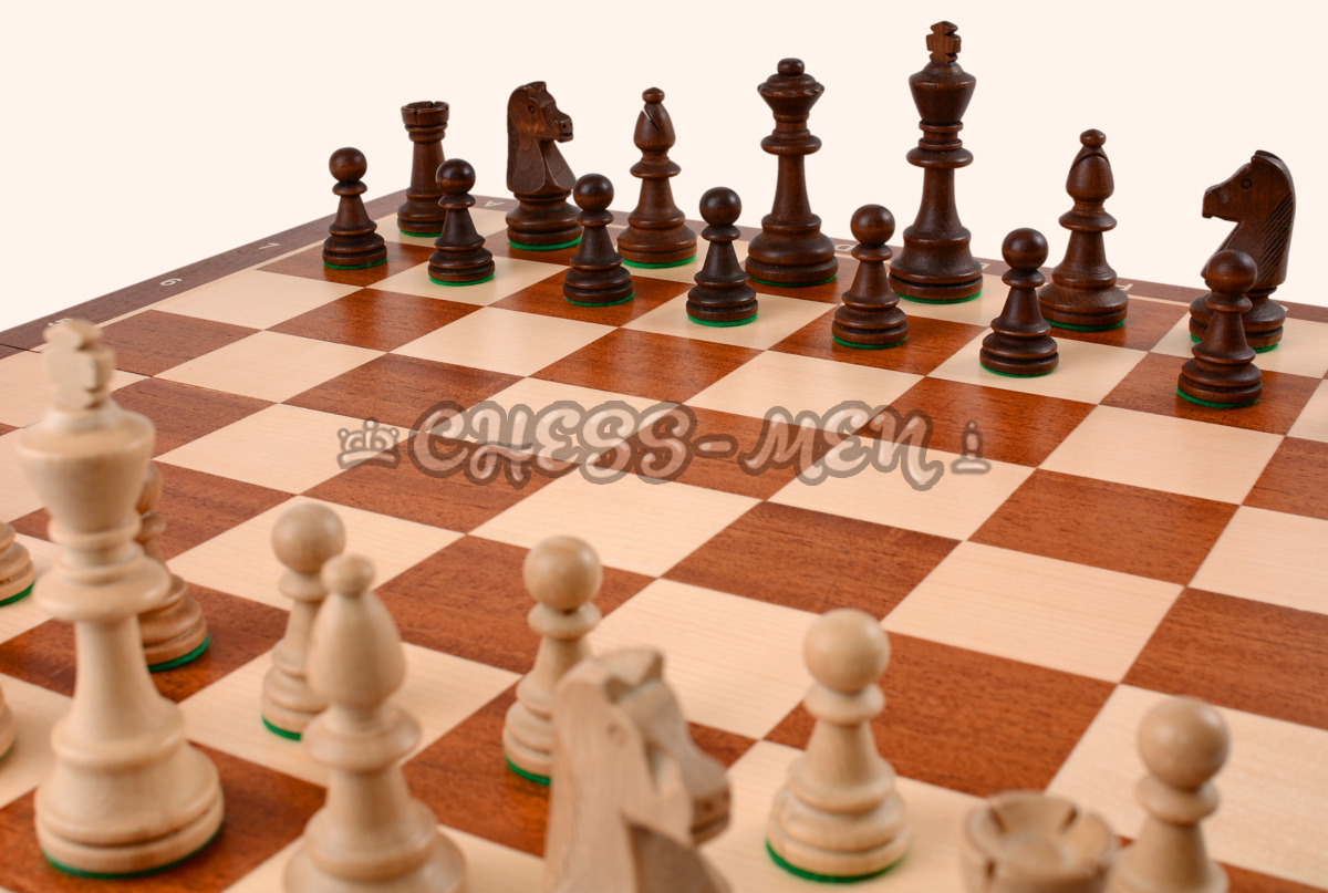 Шахматы Стаунтон №6 (махагон)