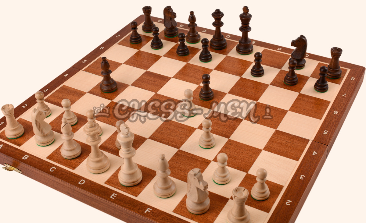 Шахматы Стаунтон №6 (махагон)