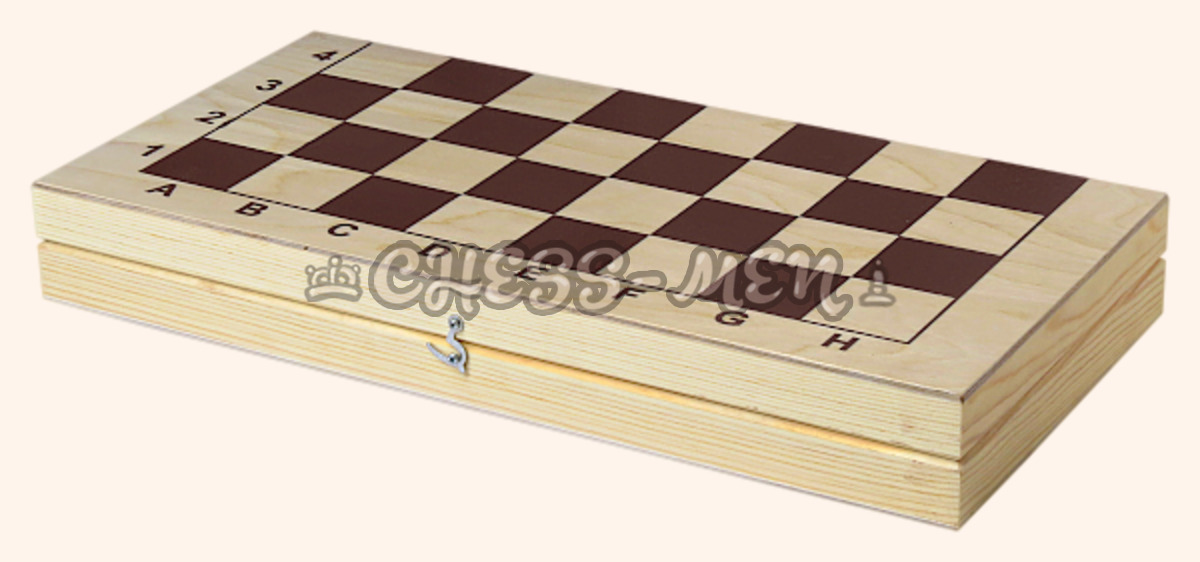 Шахматы Гроссмейстерские (коричневый цвет клеток)