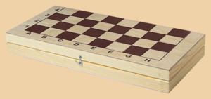 Шахматы Гроссмейстерские (коричневый цвет клеток)