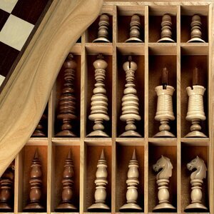 Шахматы Барлейкорн (светлые)