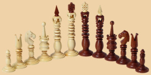 Шахматы Калверт (светлые)