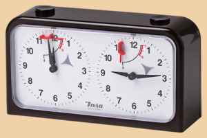 Шахматные часы Инса (INSA, пластиковый корпус)